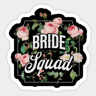 Bride Squad Bachelorette Party Sticker